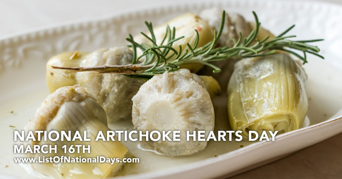 Title image for National Artichoke Hearts Day