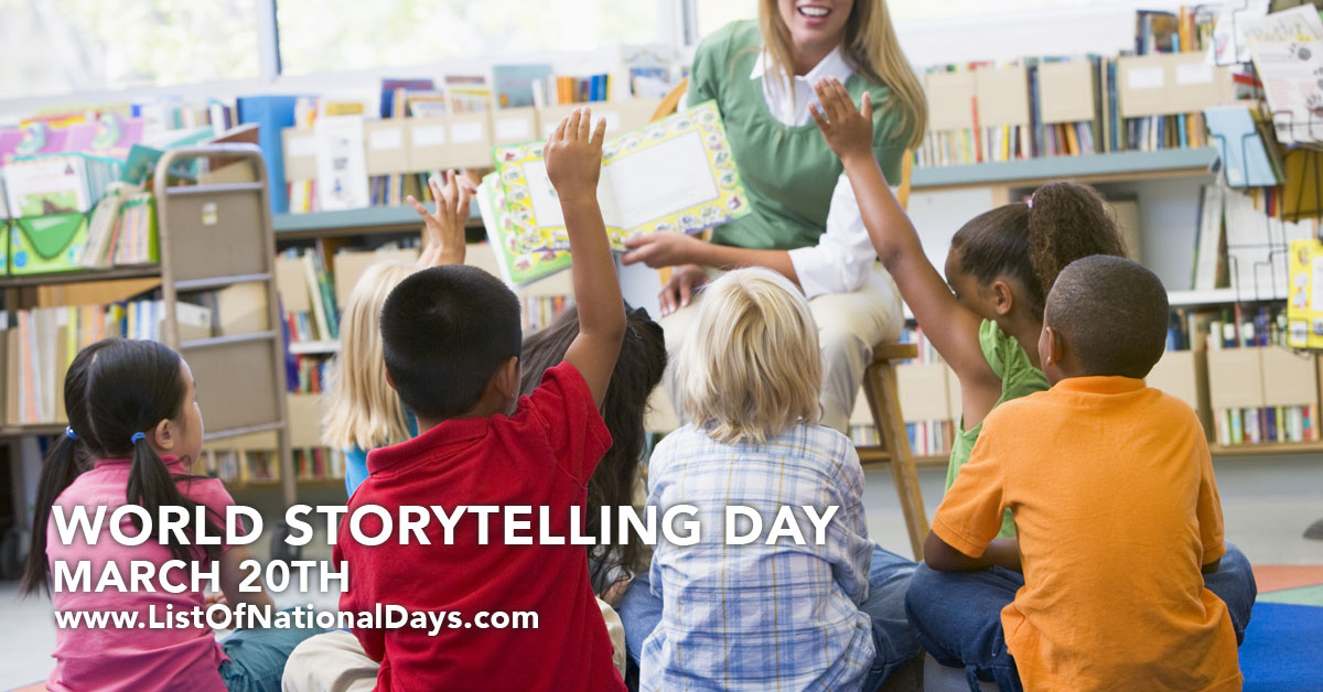 Title image for World Storytelling Day