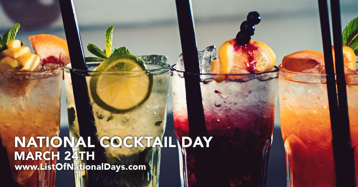 NATIONAL COCKTAIL DAY List Of National Days