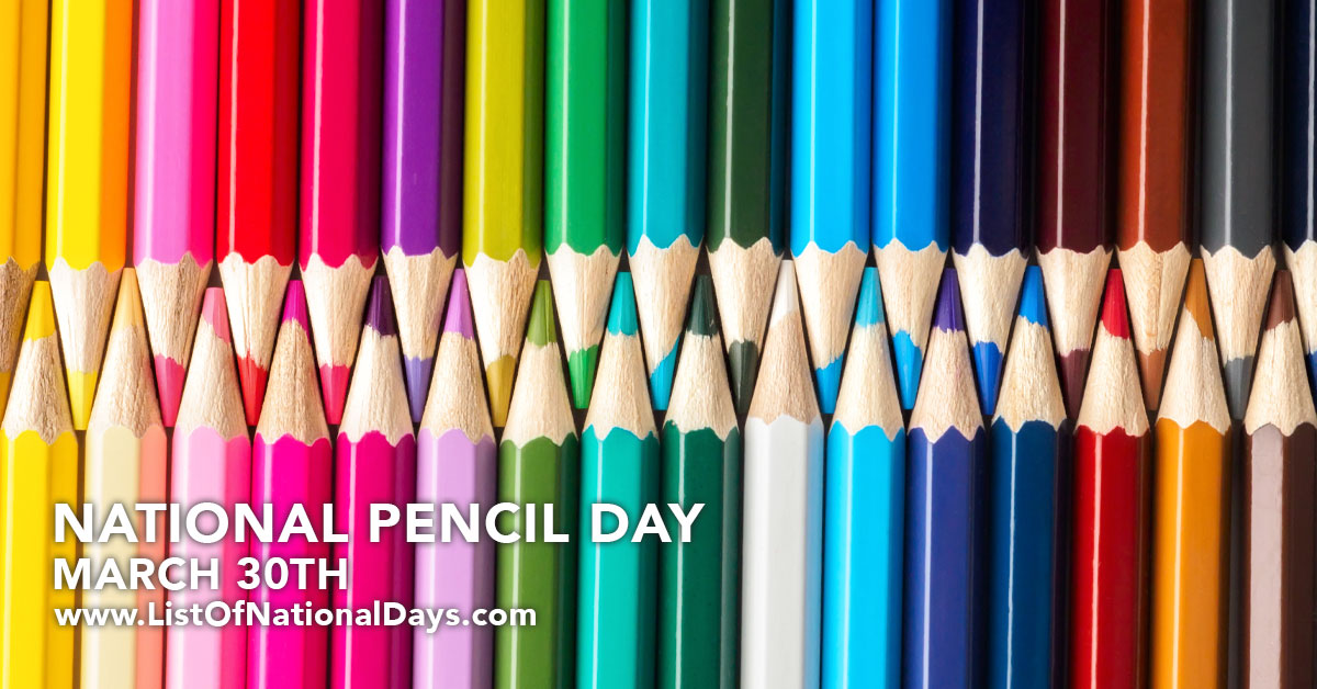Title image for National Pencil Day