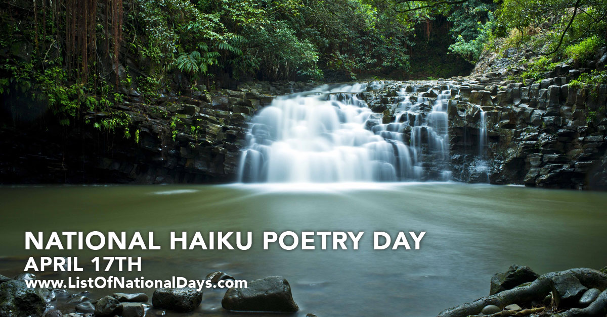 Title image for National Haiku Poetry Day