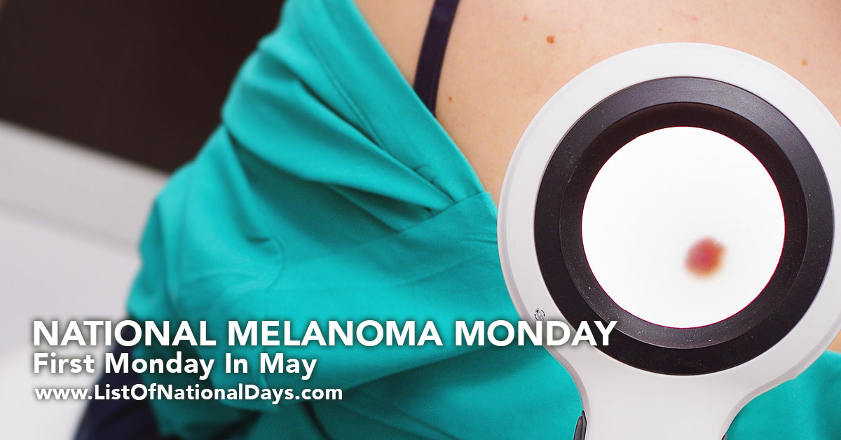 Title image for National Melanoma Monday