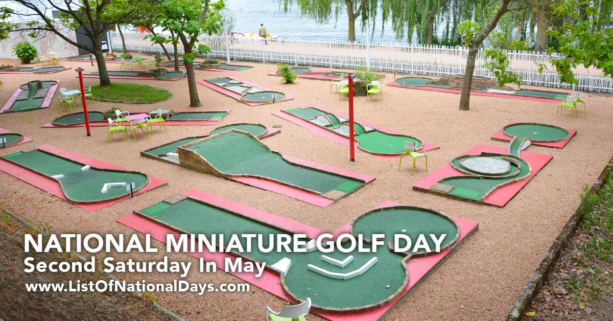 Title image for National Miniature Golf Day