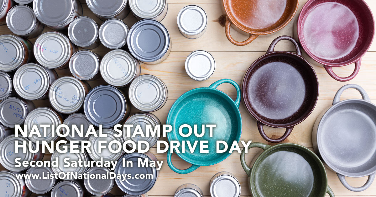Title image for National Stamp Out Hunger Food Drive Day