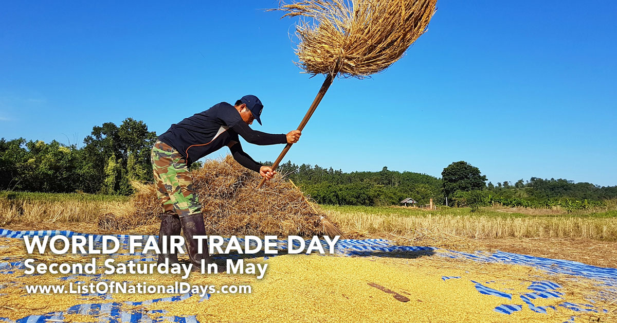 Title image for World Fair Trade Day