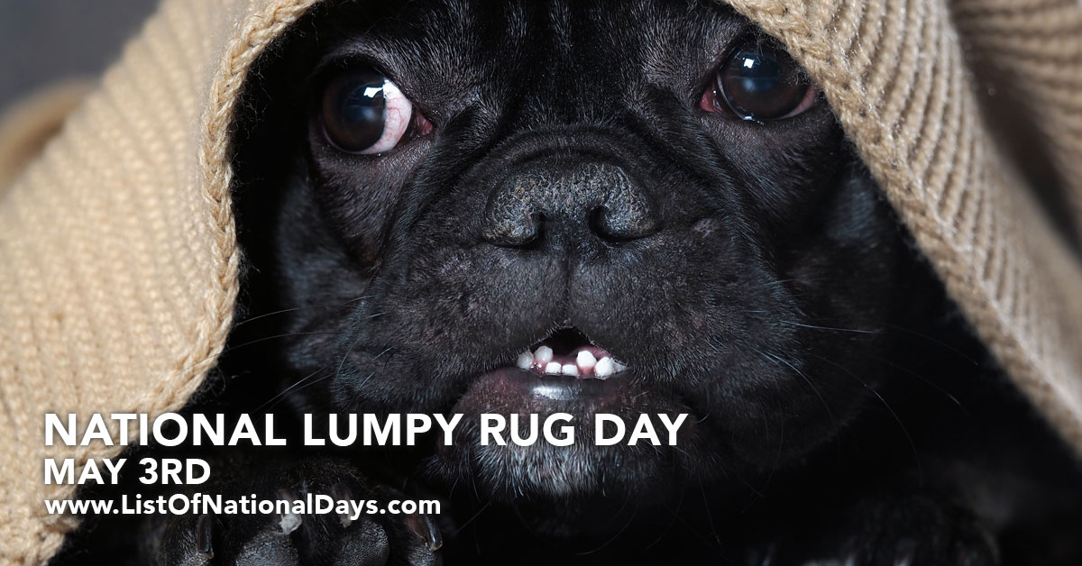Title image for National Lumpy Rug Day