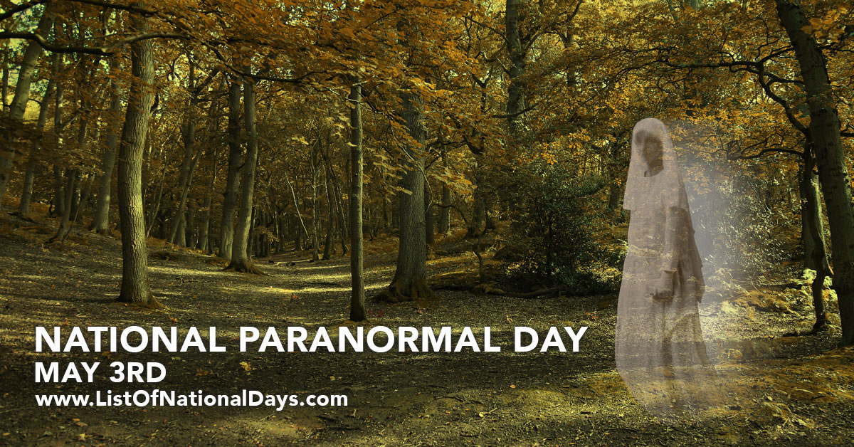 Title image for National Paranormal Day
