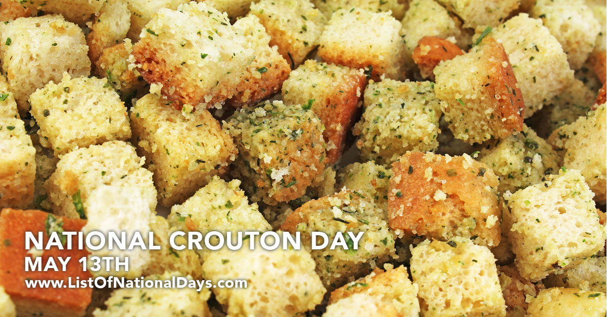 Title image for National Crouton Day
