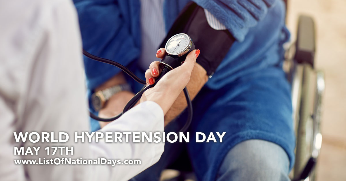 Title image for World Hypertension Day