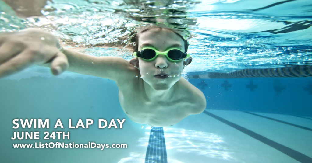 SWIM A LAP DAY List Of National Days