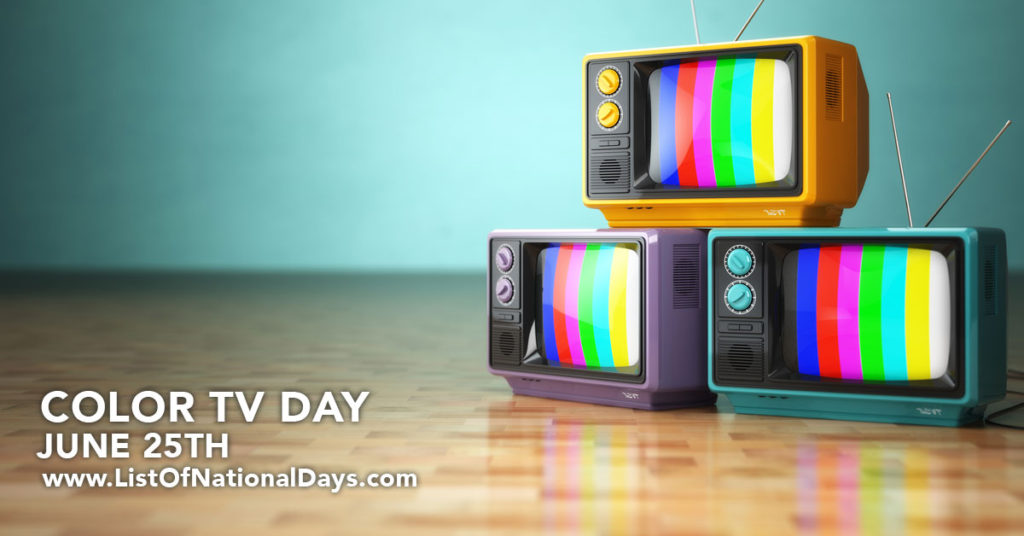 Title image for Color Tv Day