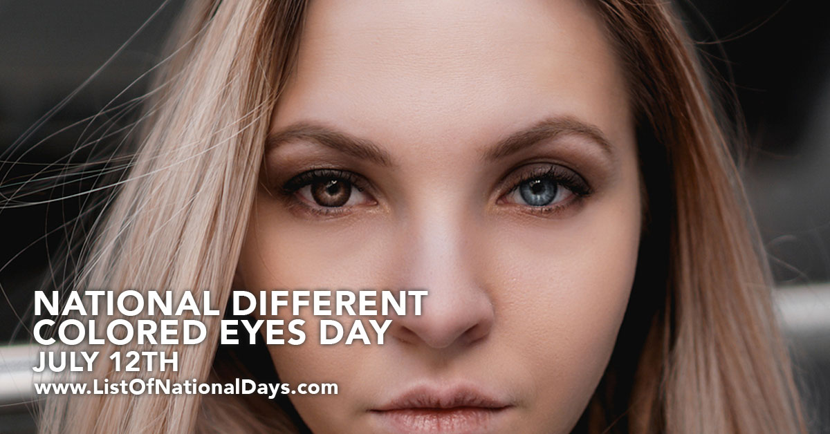 Title image for National Different Colored Eyes Day