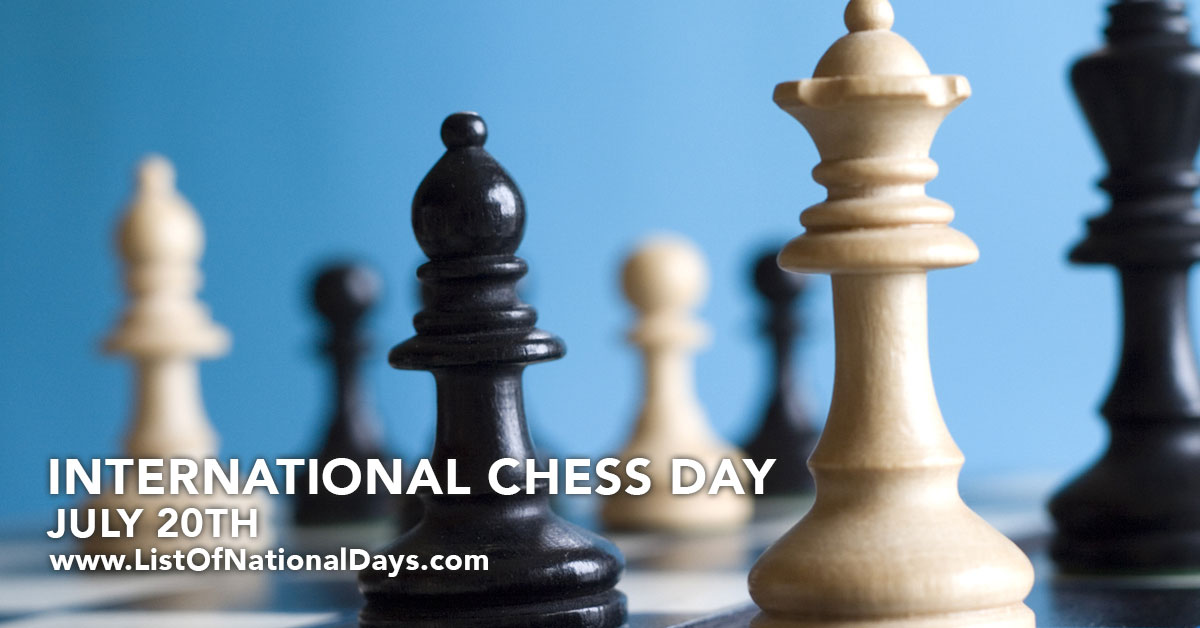 Title image for International Chess Day