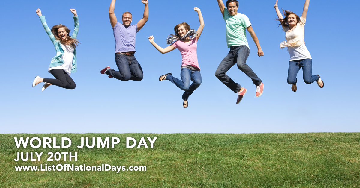 Title image for World Jump Day