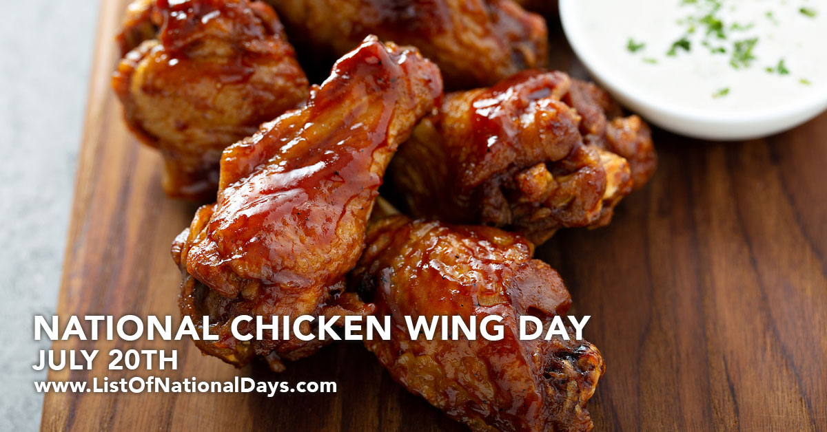 Title image for National Chicken Wing Day