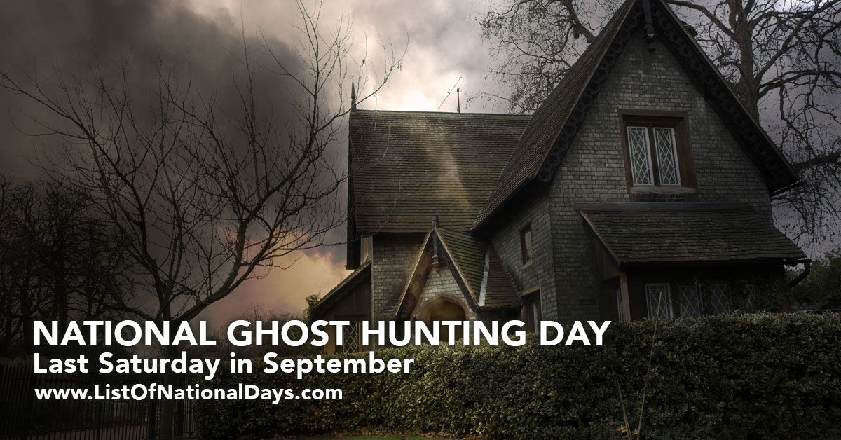 Title image for National Ghost Hunting Day