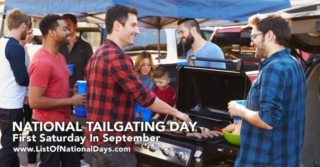 0900NATIONALTAILGATINGDAY List Of National Days