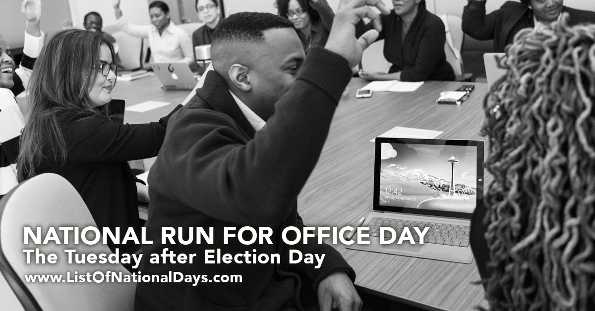 Title image for National Run For Office Day