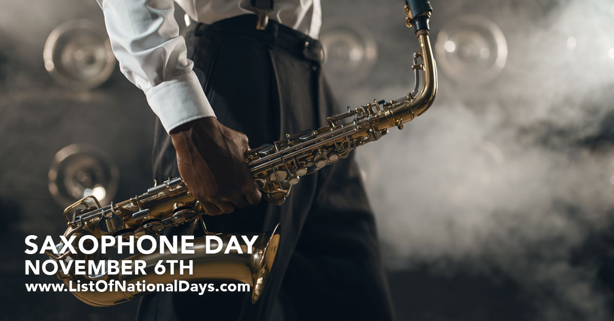 Title image for Saxophone Day