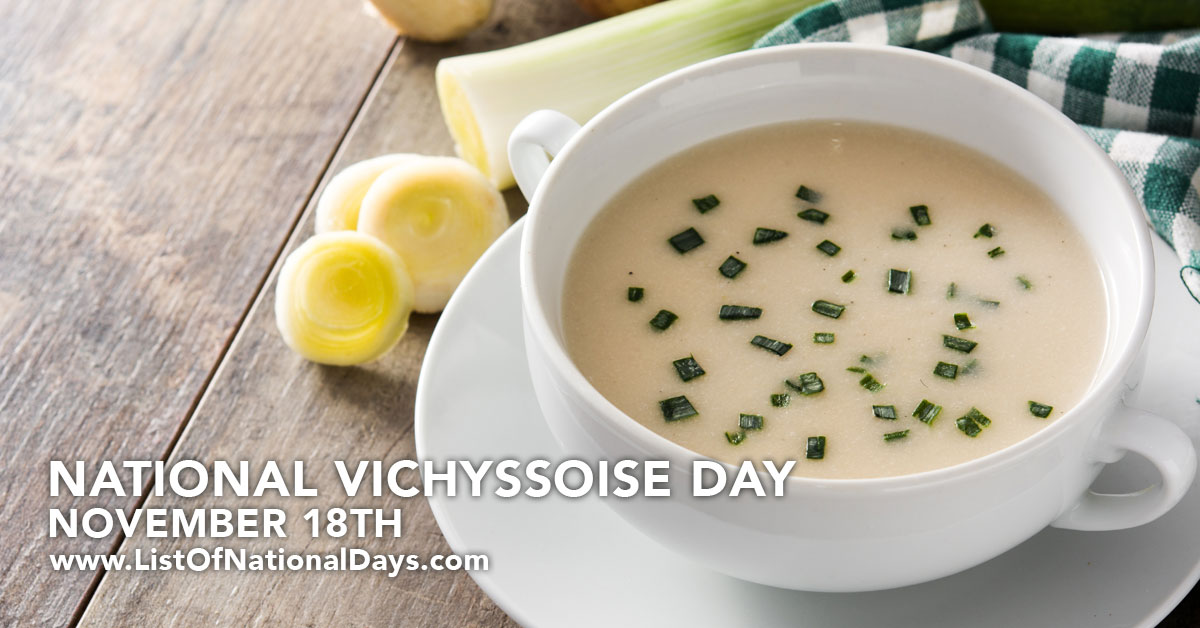 Title image for National Vichyssoise Day