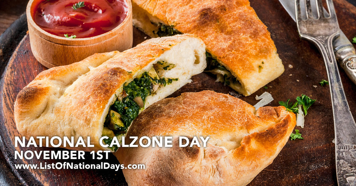 Title image for National Calzone Day