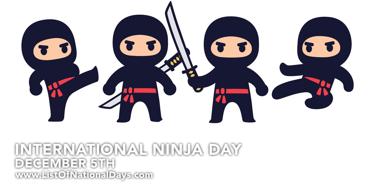 Title image for International Ninja Day