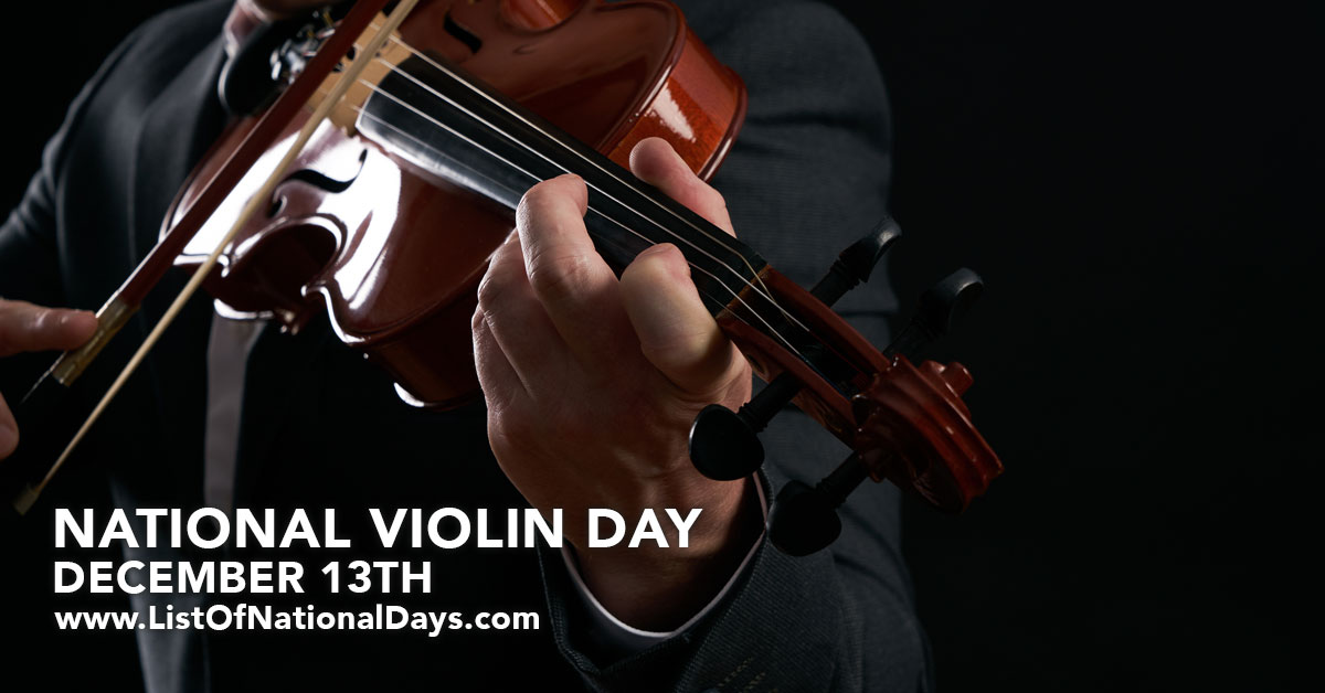 Title image for National Violin Day