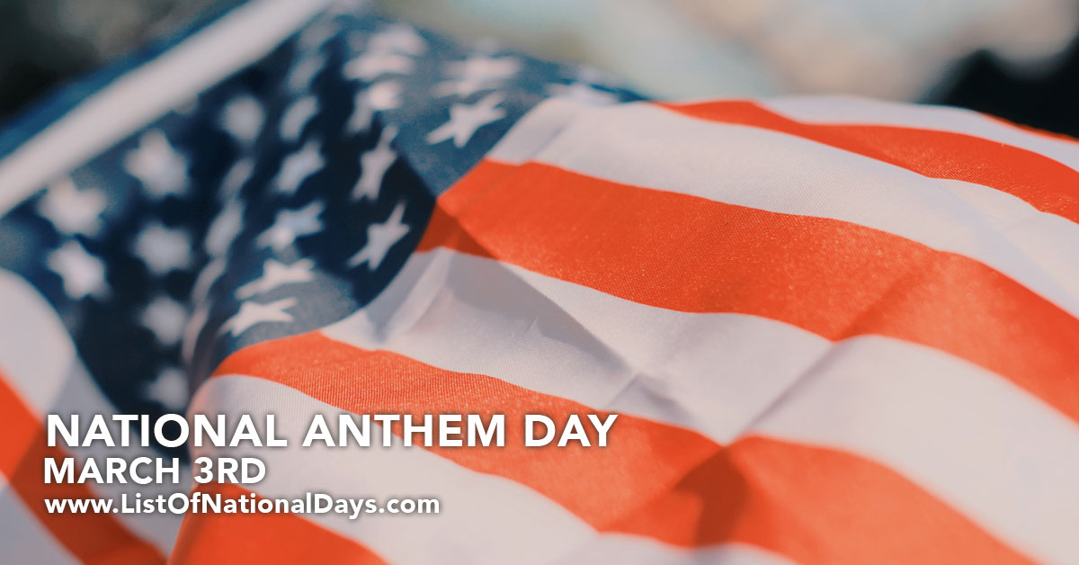 Title image for National Anthem Day