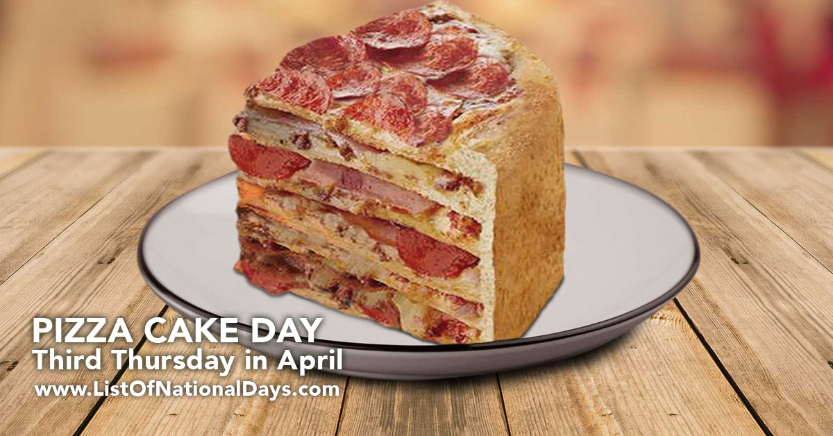 Title image for Pizza Cake Day