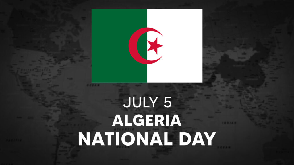 title image for Algeria's National Day