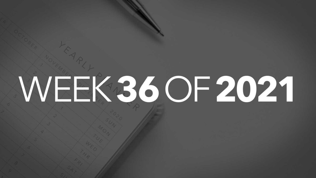 List of National Days for Week 36 of 2021 List Of National Days