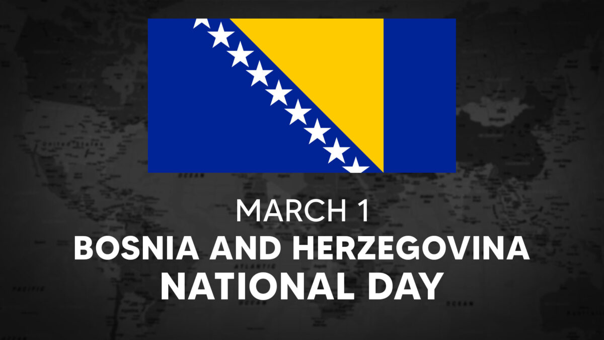 Bosnia and Herzegovina's National Day - List Of National Days