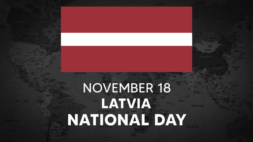 title image for Latvia's National Day