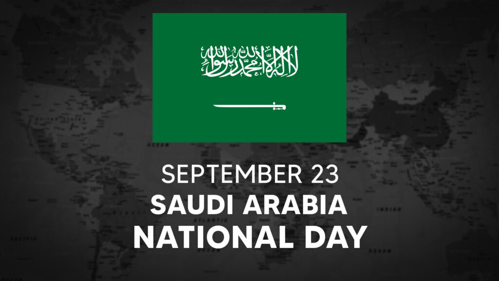 title image for Saudi Arabia's National Day