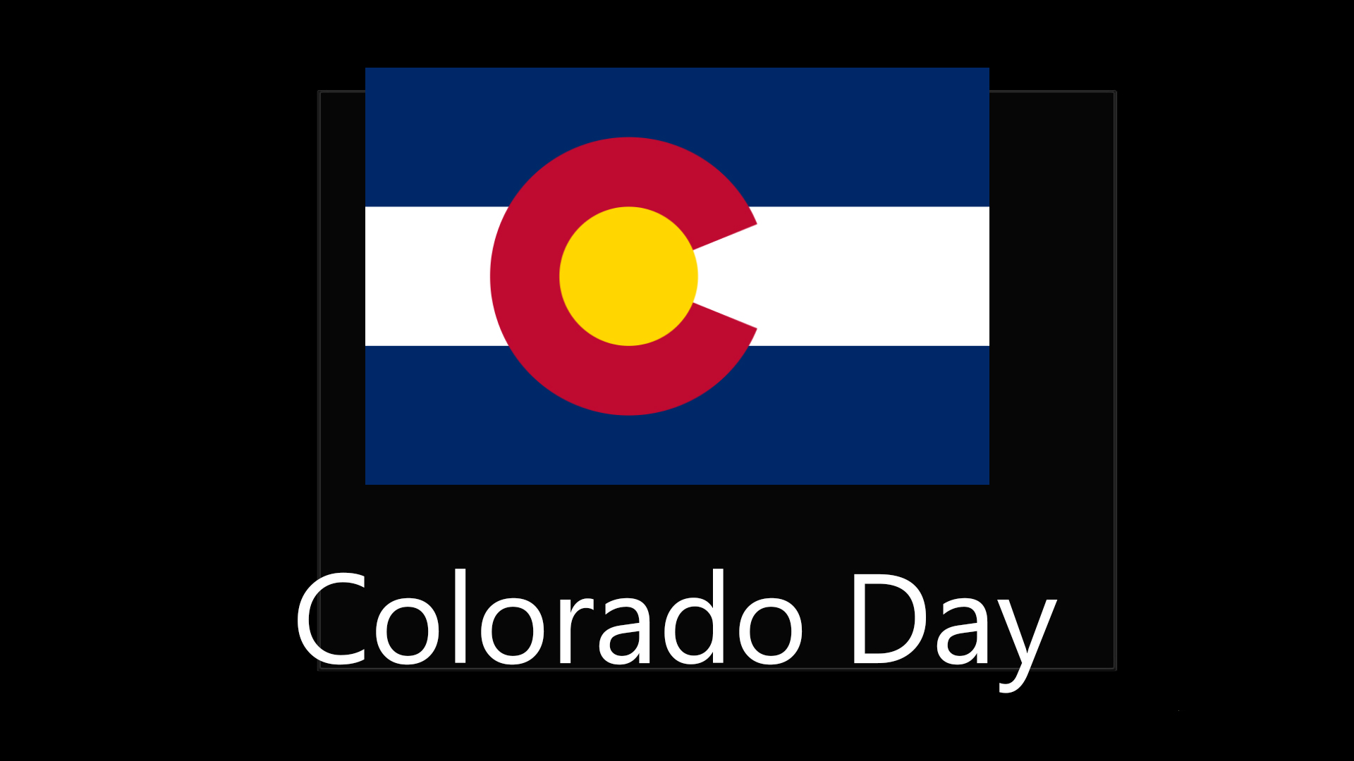 Colorado Day List Of National Days