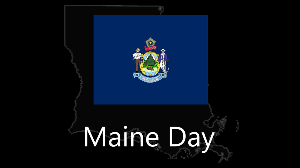 Maine State Flag