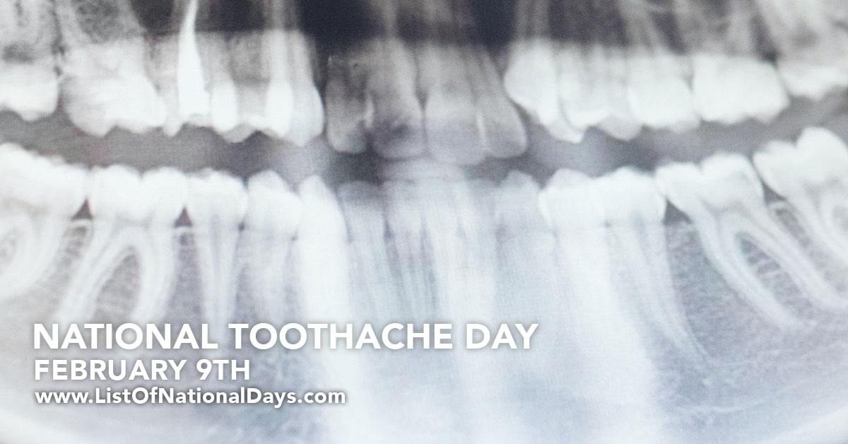 Title image for National Toothache Day