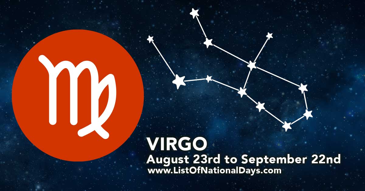 Virgo Horoscope List Of National Days