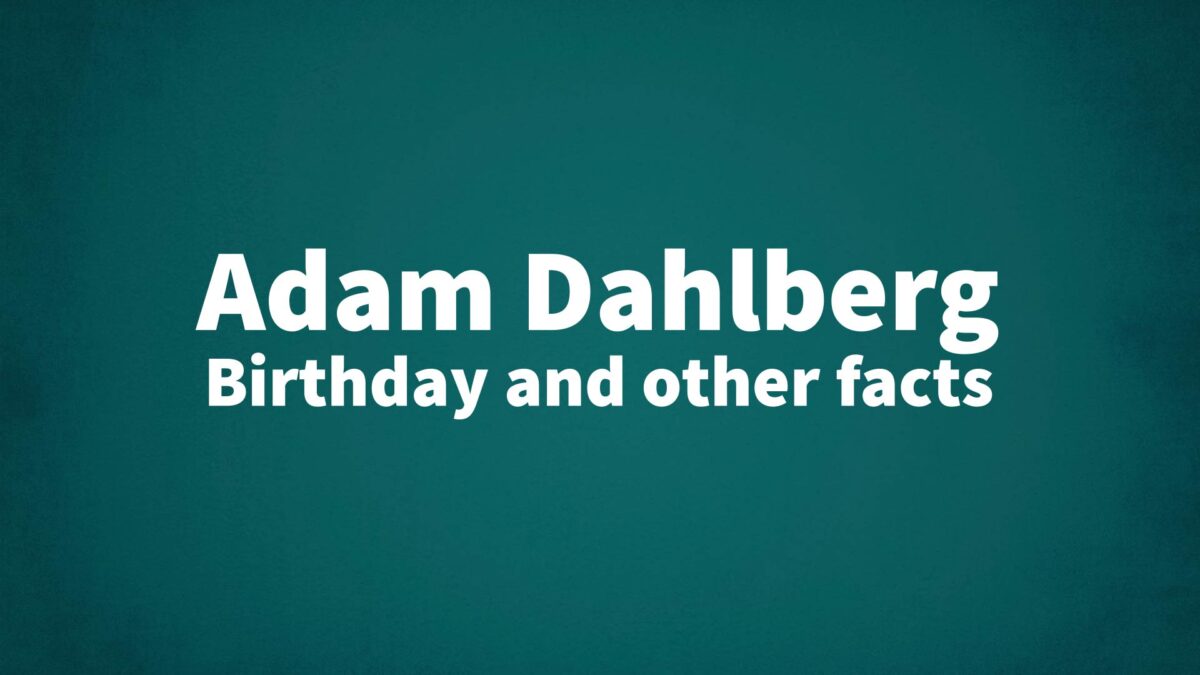 AdamDahlberg List Of National Days