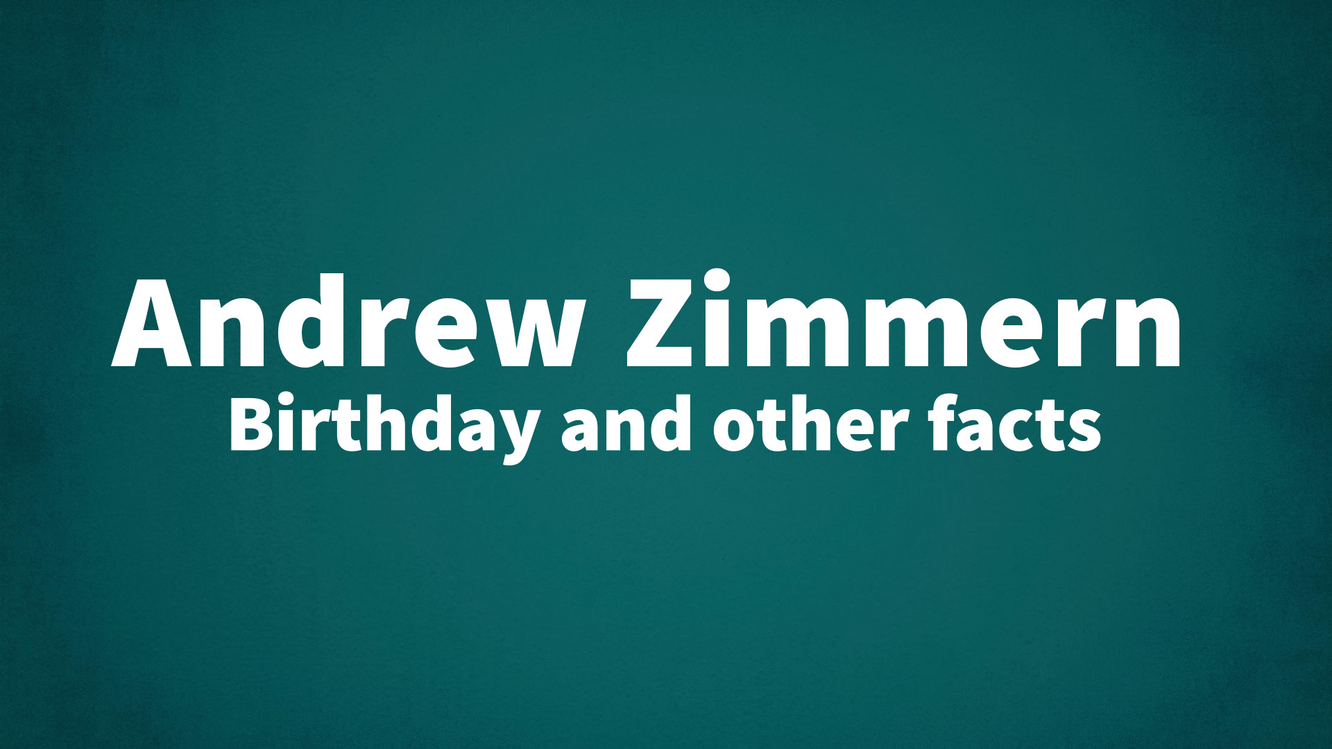 title image for Andrew Zimmern birthday