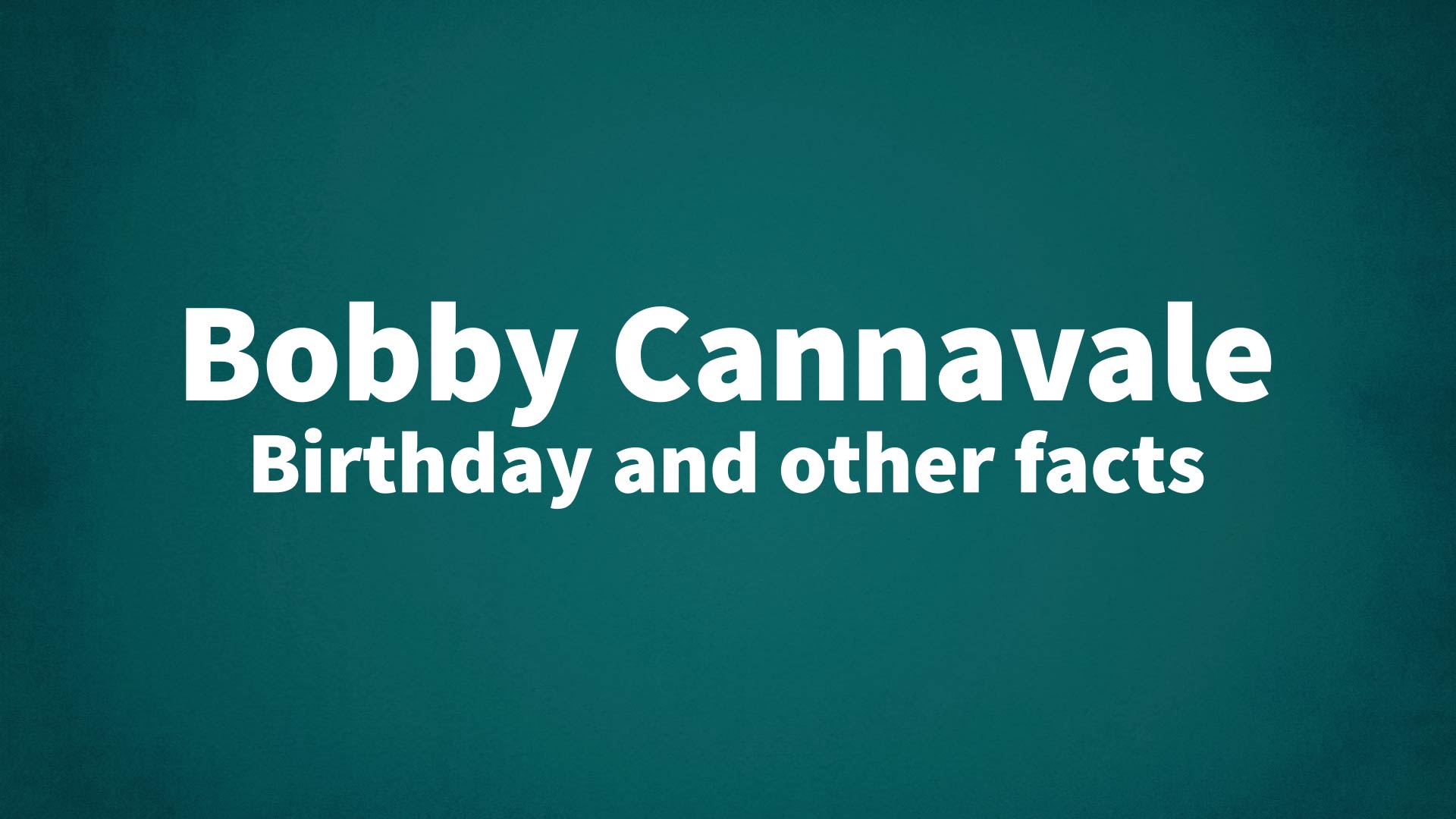 title image for Bobby Cannavale birthday