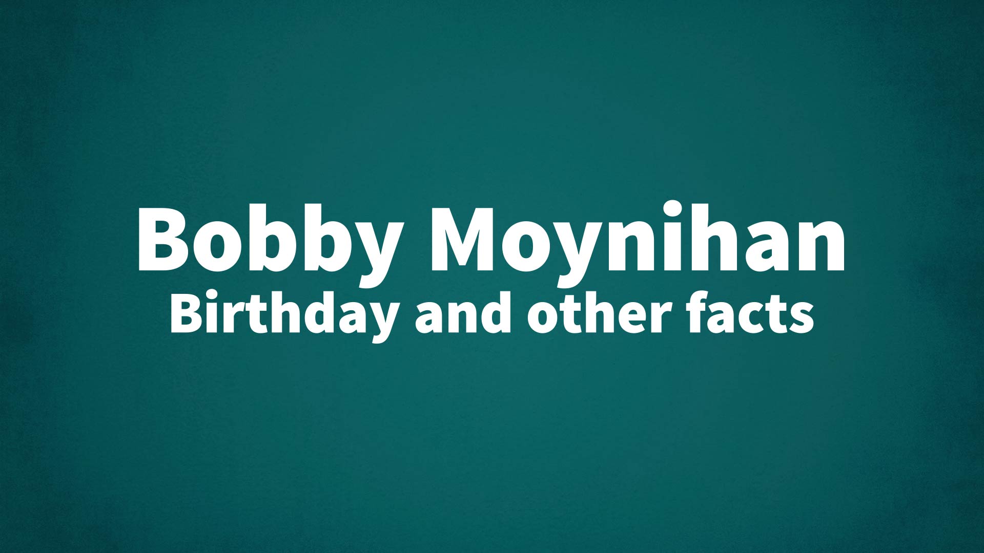 title image for Bobby Moynihan birthday