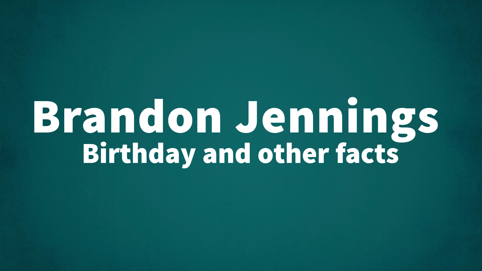 title image for Brandon Jennings birthday