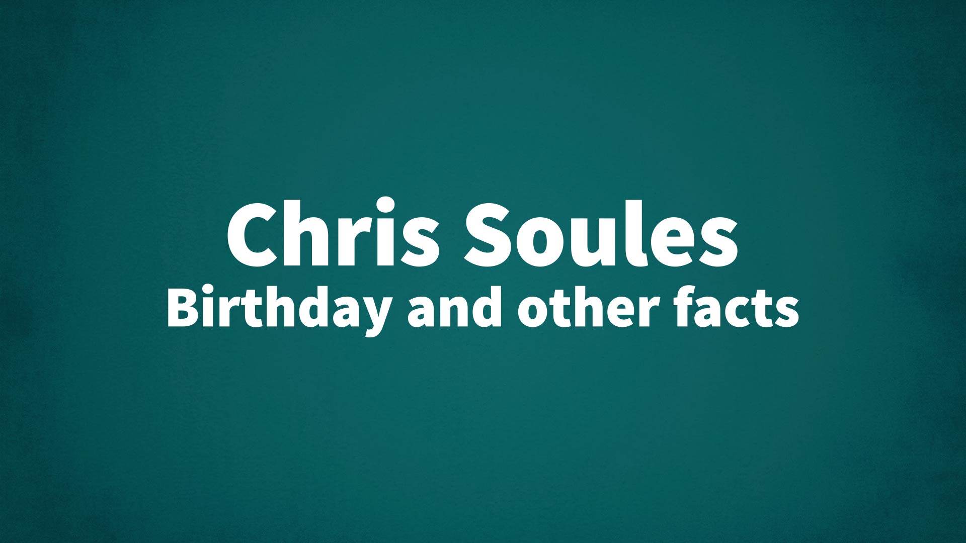 title image for Chris Soules birthday