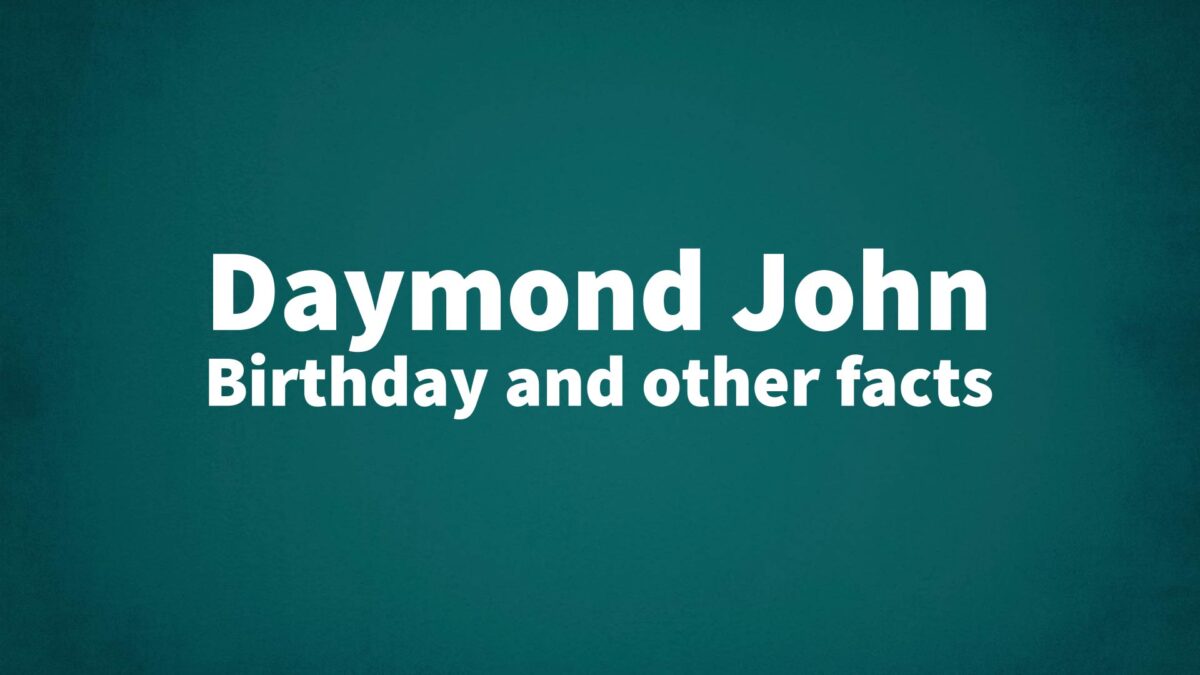 DaymondJohn List Of National Days