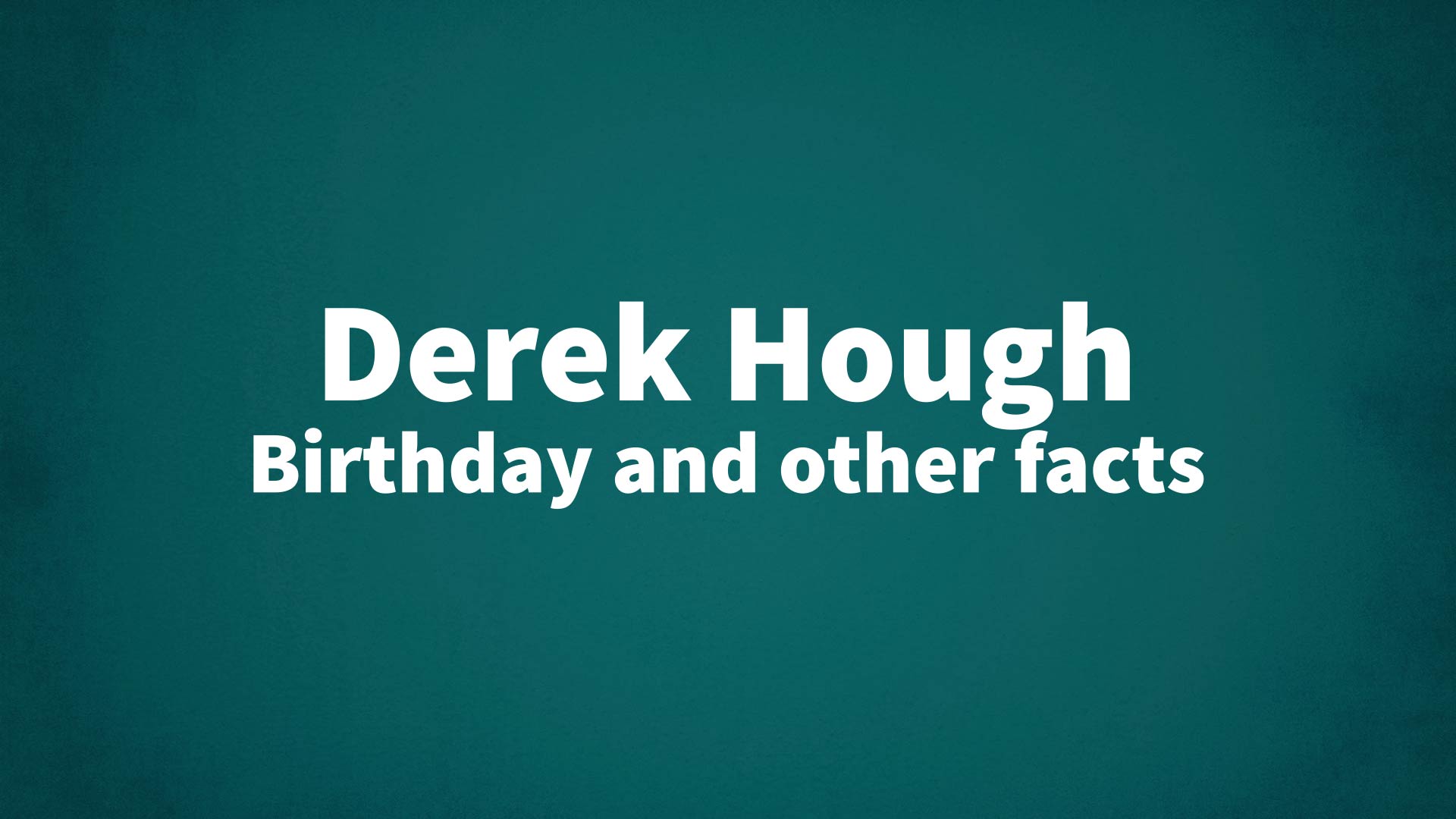 title image for Derek Hough birthday