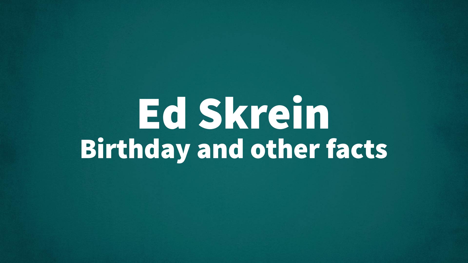 title image for Ed Skrein birthday