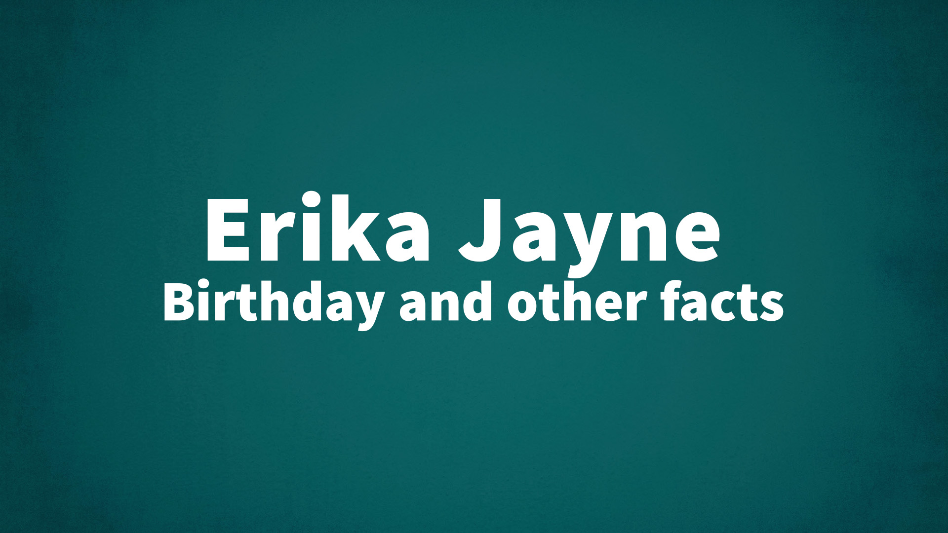 title image for Erika Jayne birthday