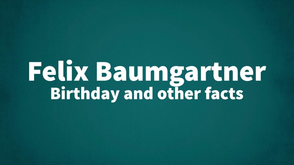 FelixBaumgartner List Of National Days