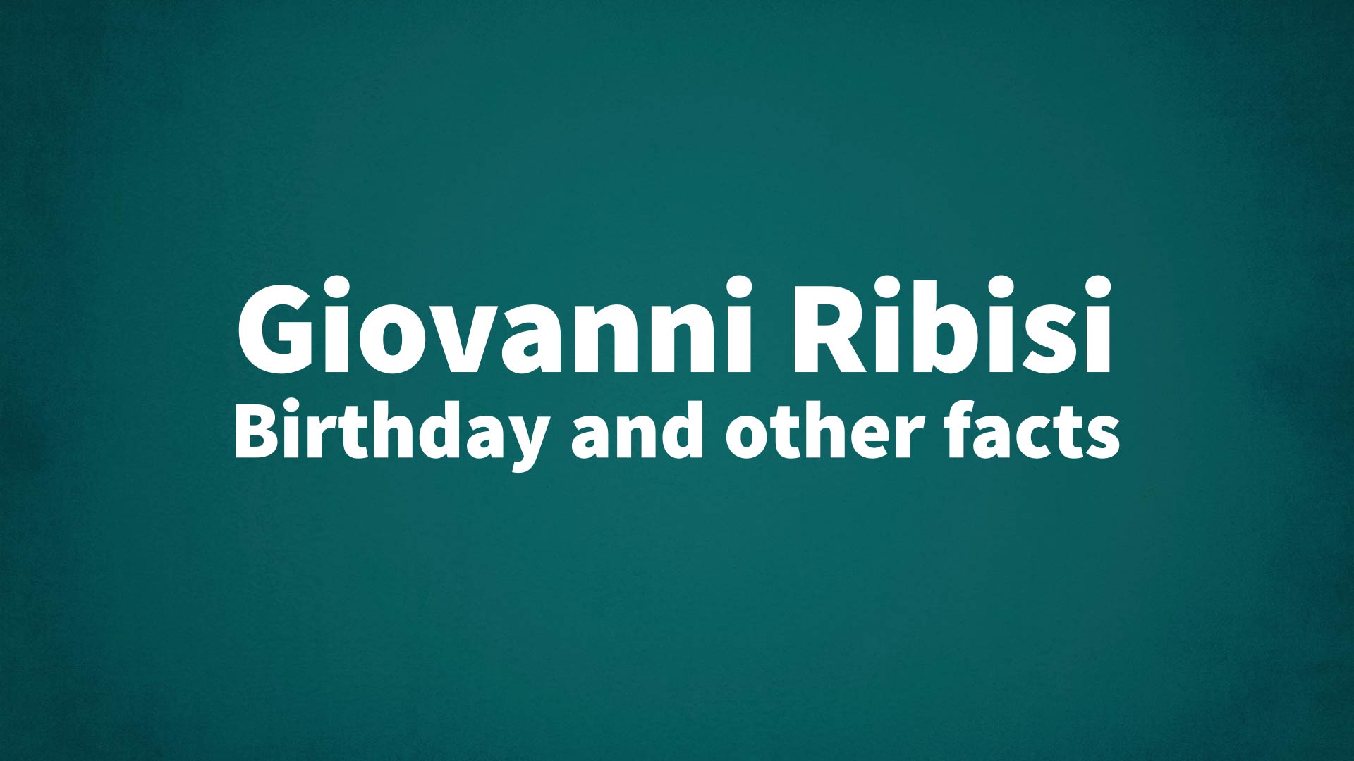 title image for Giovanni Ribisi birthday